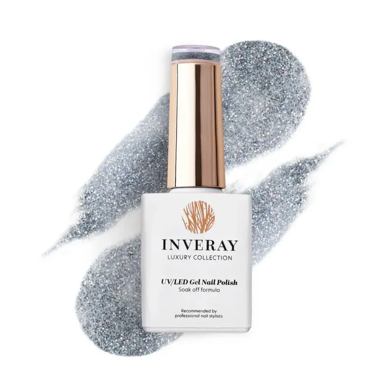 Inveray UV/LED Gel Nail Polish Luxury Collection N°117 TWINKLE