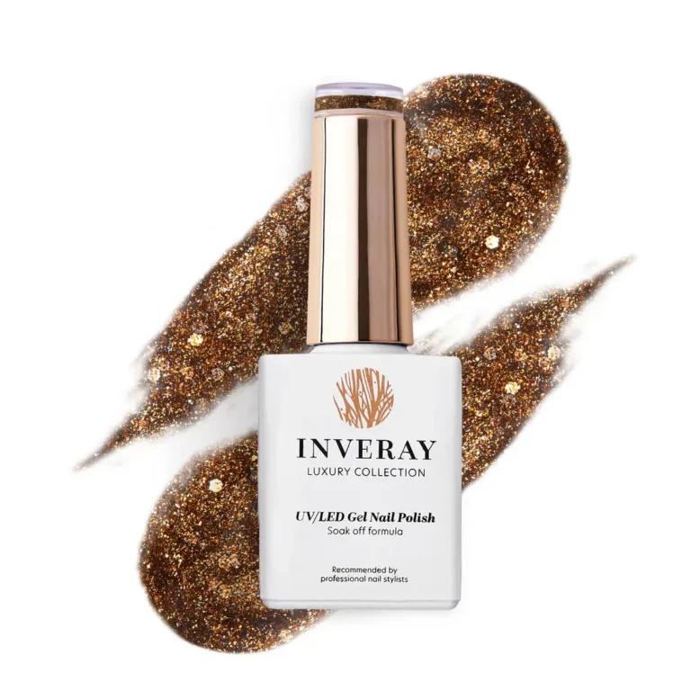Inveray UV/LED Gel Nail Polish Luxury Collection N°151 GOLDEN SUNSET