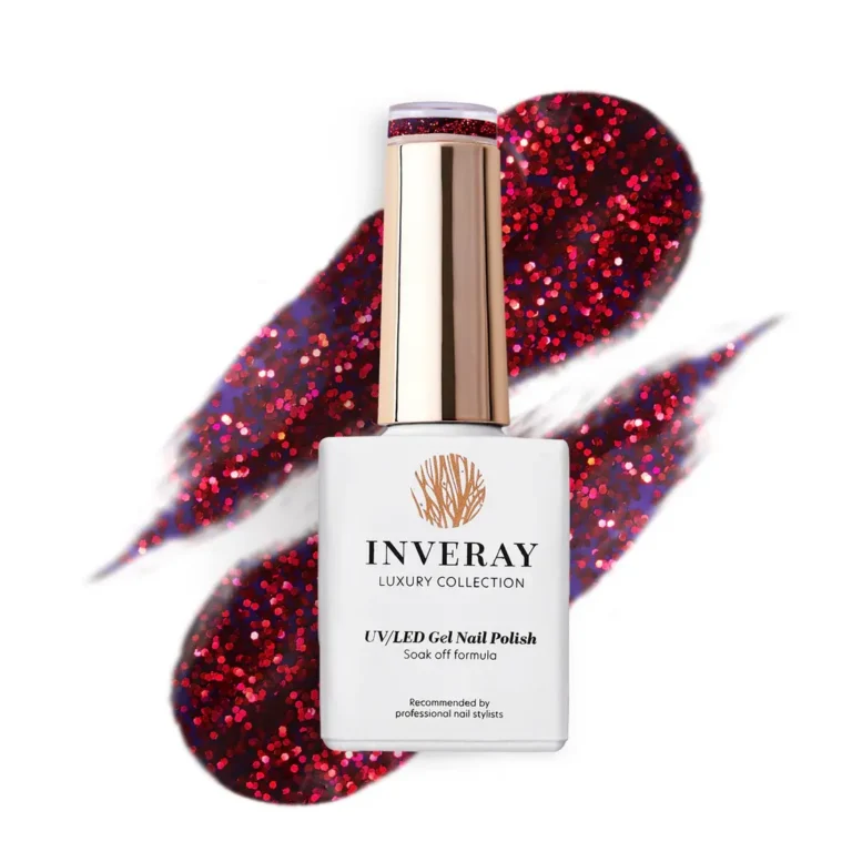 Inveray UV/LED Gel Nail Polish Luxury Collection N°158 SECRET KISS