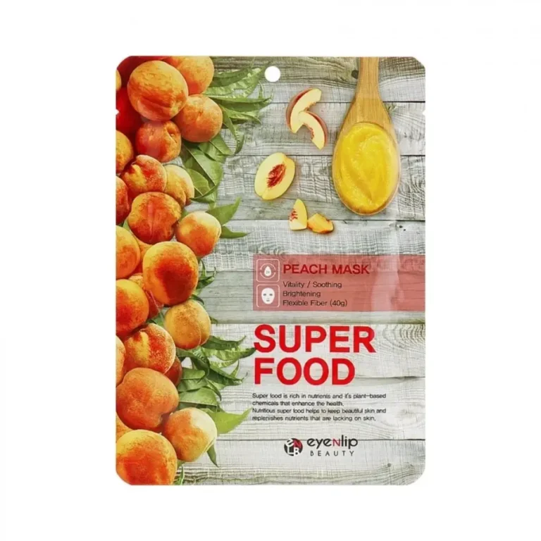 قناع سوبر فود بالخوخ لتفتيح البشرة