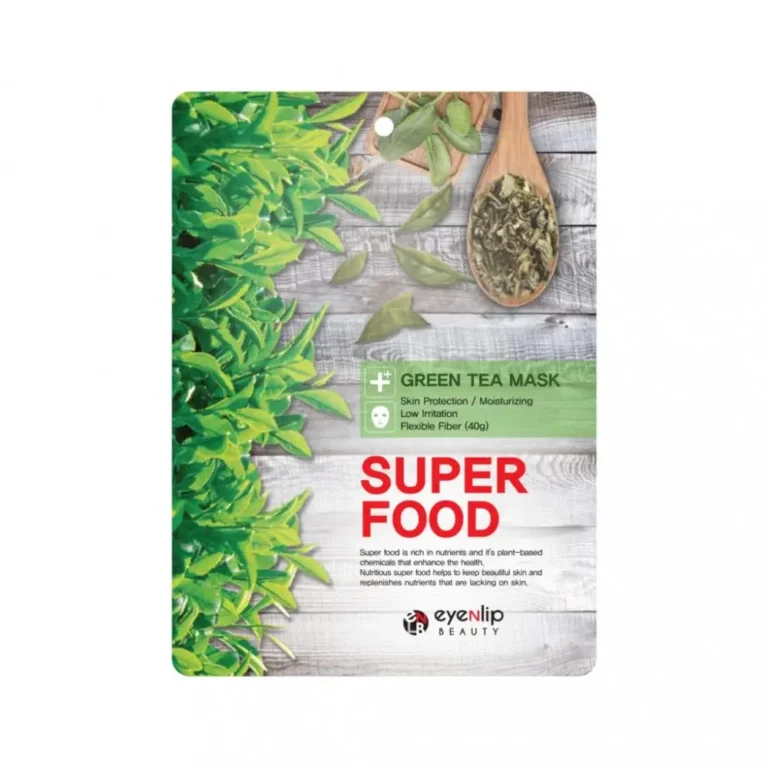 قناع سوبر فود بالشاي الأخضر لتفتيح البشرة